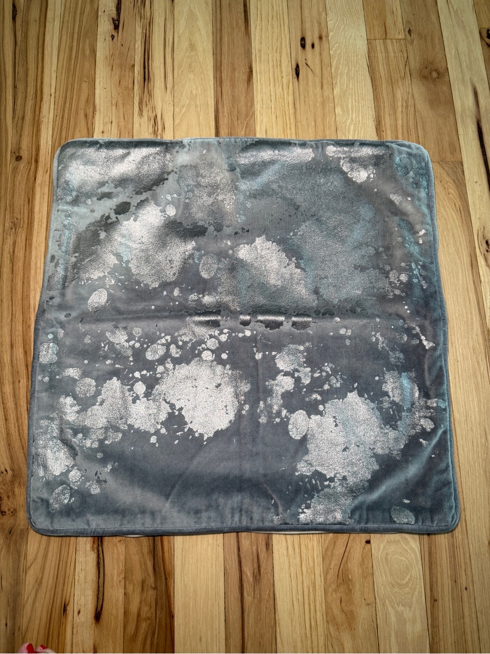 Celerie by Celerie Kemble Metallic Splotch Accent Pillow Cover